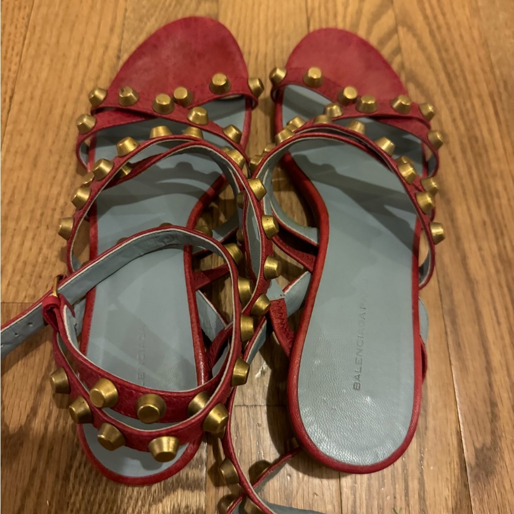 Balenciaga stud sandals